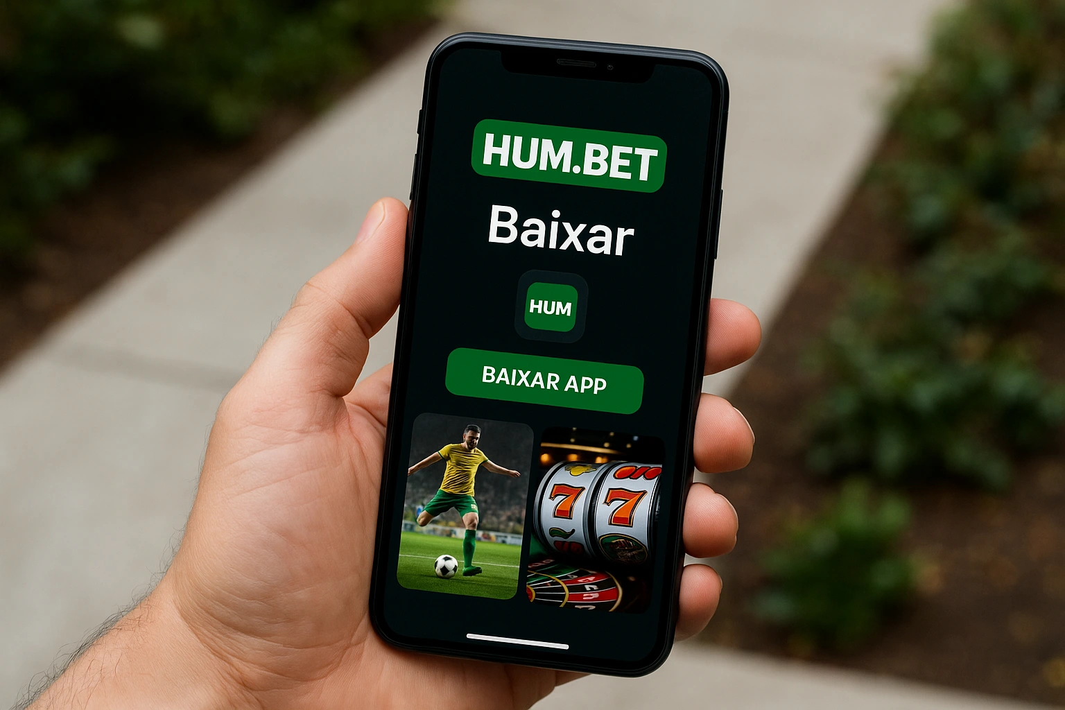 Baixar o HUM.BET Cassino App