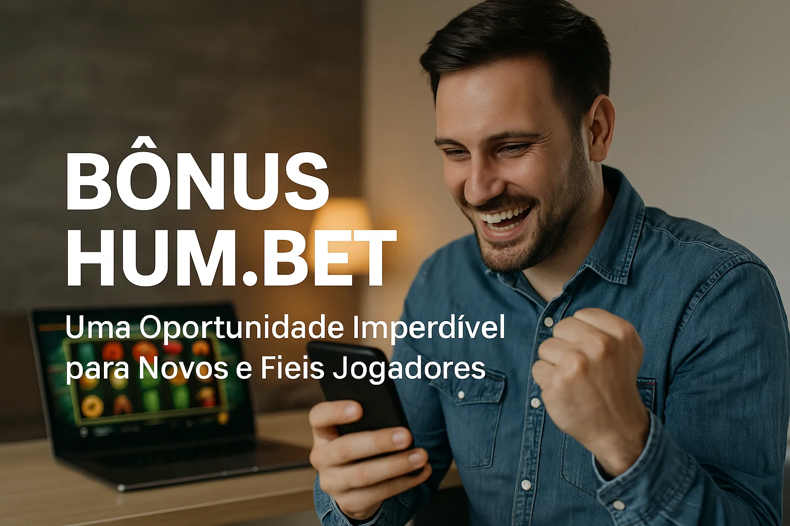 O bônus promocional HUM.BET é uma ótima maneira de começar sua aventura