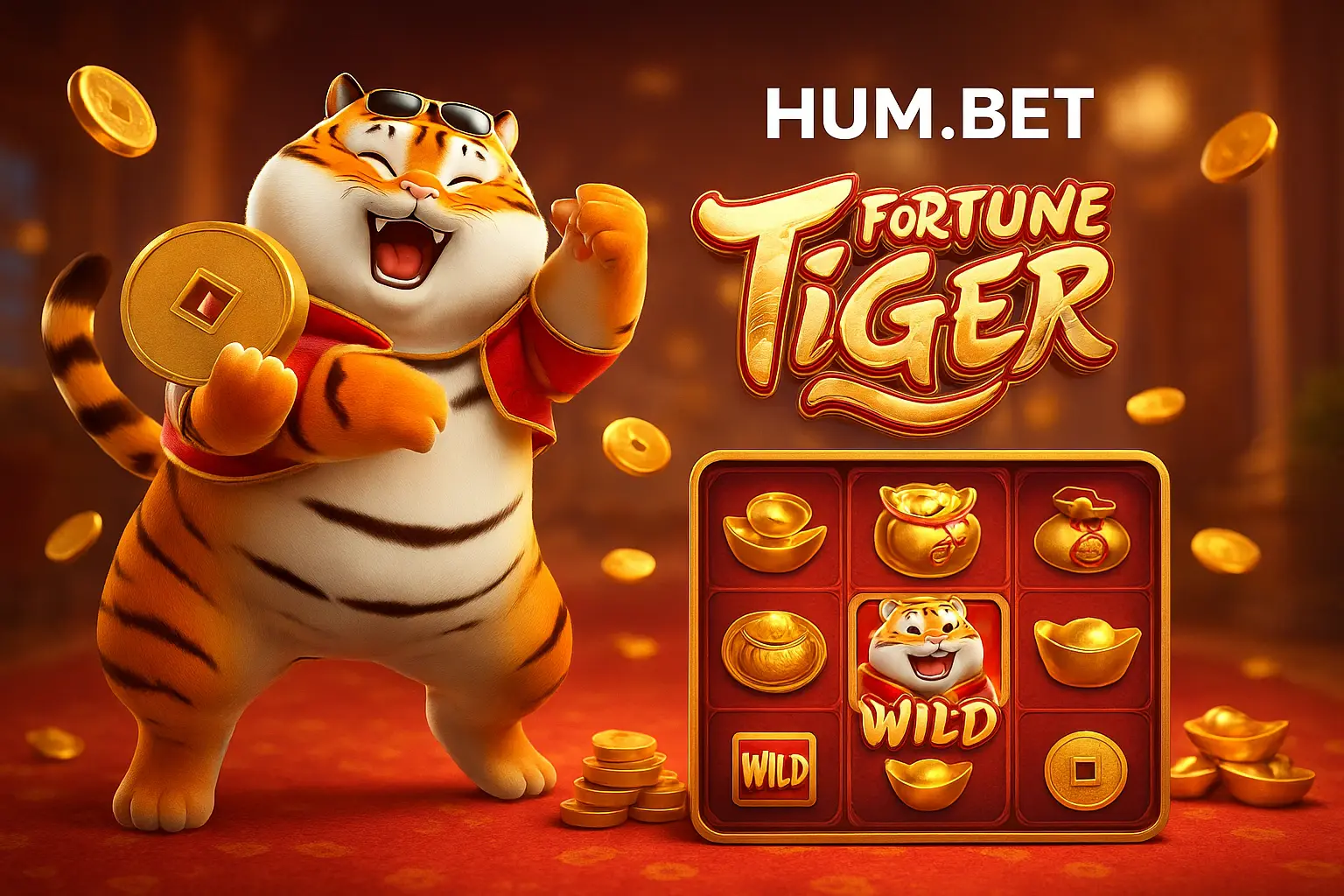 Fortune Tiger é um jogo imperdível no HUM.BET Casino