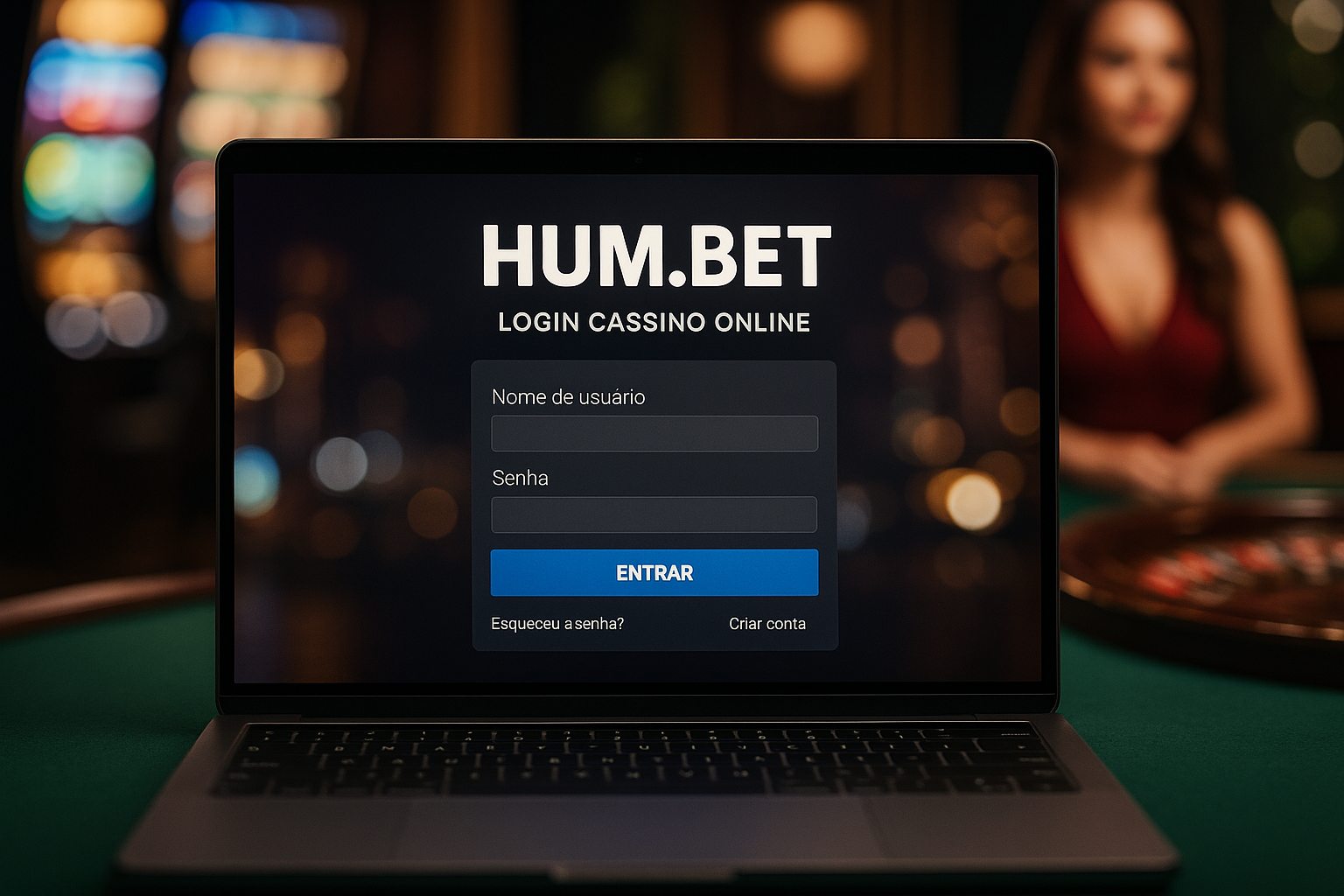 Login no Cassino HUM.BET