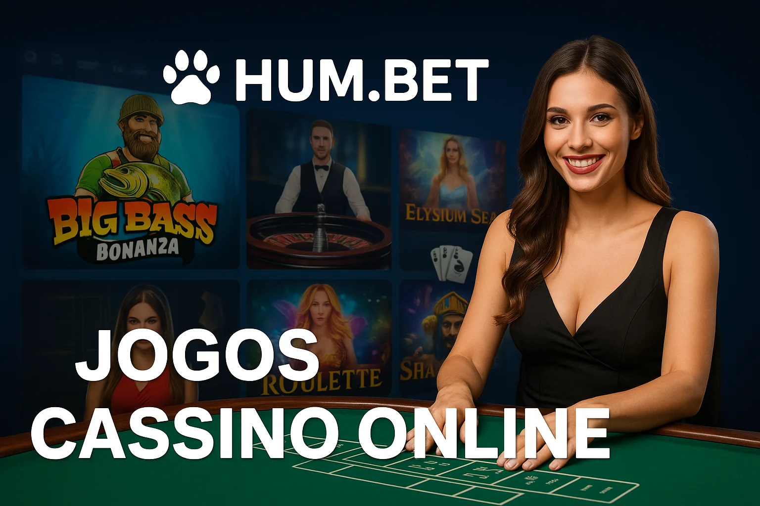 Jogos de cassino online inovadores e emocionantes na HUM.BET